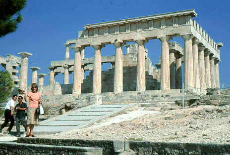 temple antique d'Aphaa  Egine